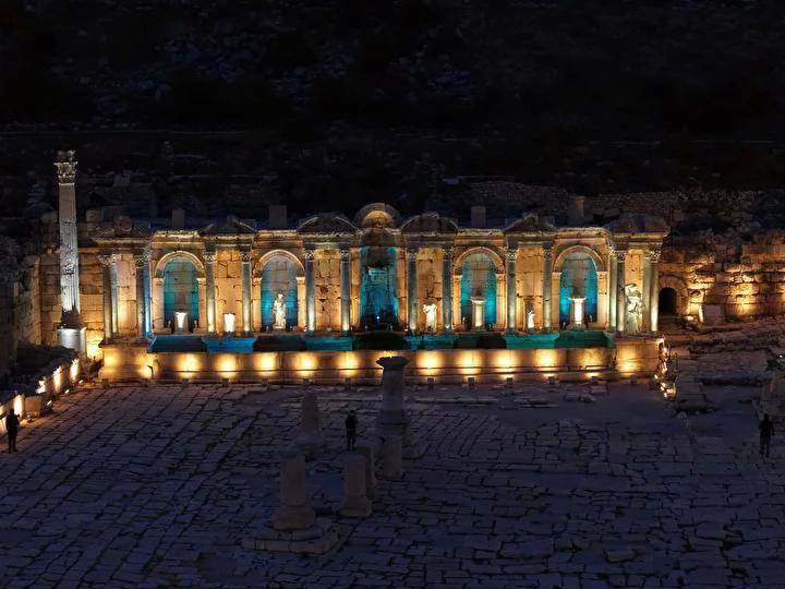 Sagalassos Antik Kenti'nde Gece Müzeciliği ve Aydınlatma Projeleri Gün Sayıyor