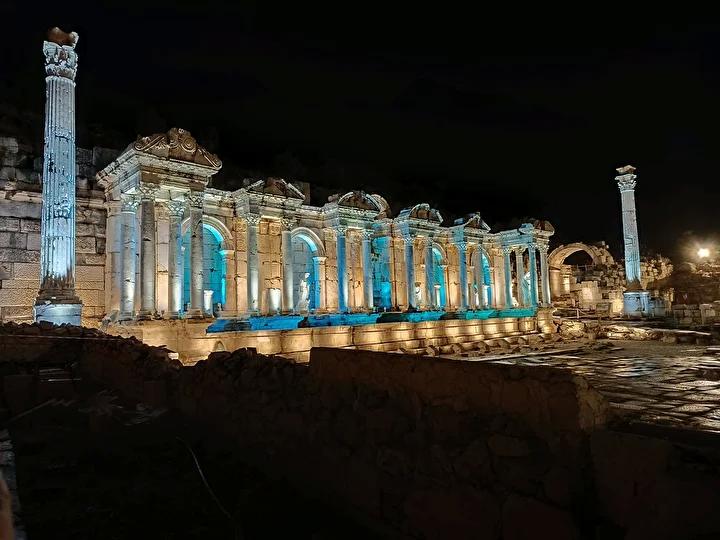 Sagalassos Antik Kenti'nde Gece Müzeciliği ve Aydınlatma Projeleri Gün Sayıyor