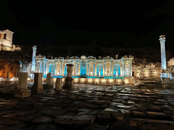 Sagalassos Antik Kenti'nde Gece Müzeciliği ve Aydınlatma Projeleri Gün Sayıyor