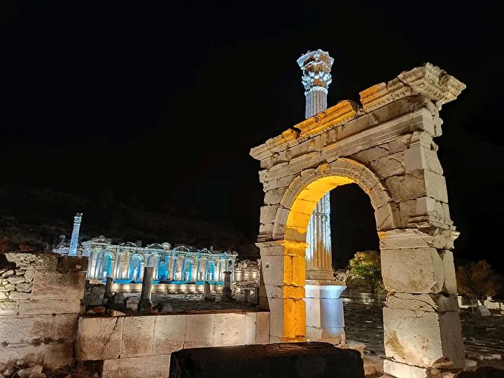 Sagalassos Antik Kenti'nde Gece Müzeciliği ve Aydınlatma Projeleri Gün Sayıyor