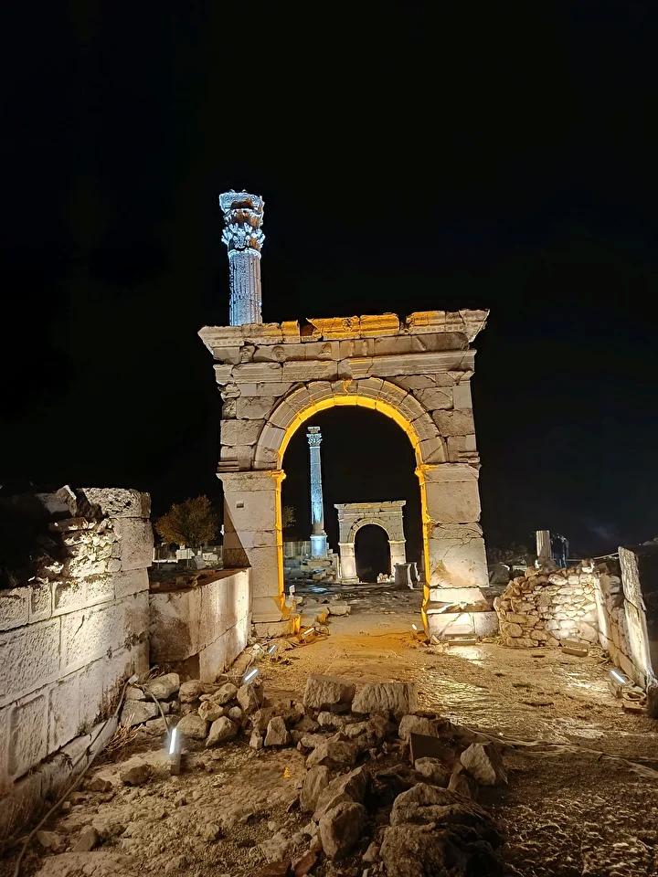 Sagalassos Antik Kenti'nde Gece Müzeciliği ve Aydınlatma Projeleri Gün Sayıyor