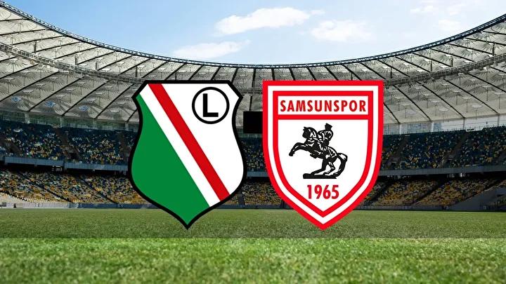 Samsunspor, UEFA Konferans Ligi'nde Polonya temsilcisi Legia Varşova ile karşılaşacak