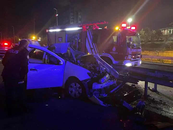 Şile Otoyolu'nda Trafik Kazası: 1 Ölü, 1 Yaralı
