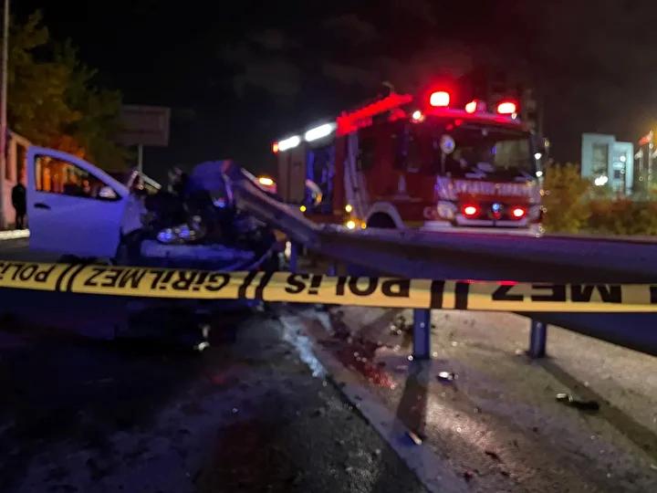 Şile Otoyolu'nda Trafik Kazası: 1 Ölü, 1 Yaralı