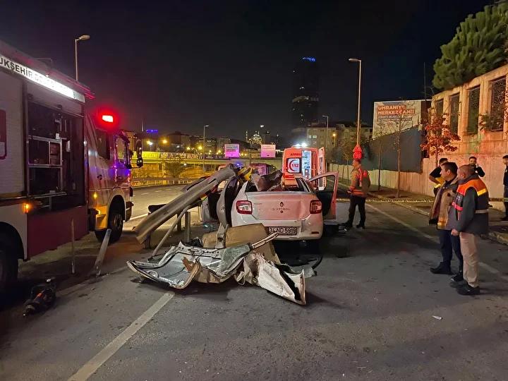Şile Otoyolu'nda Trafik Kazası: 1 Ölü, 1 Yaralı