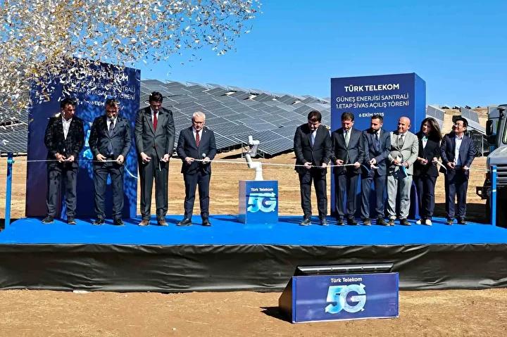 Sivas Zara’da Yüksek Kapasiteli Güneş Enerjisi Santrali Açılışı ve 5G Entegrasyonu