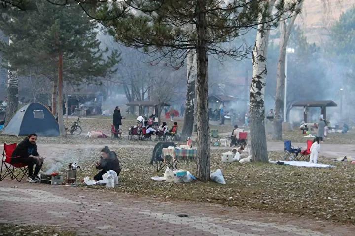Sonbahar Renkleriyle Canlanan Paşabahçe Mesire Alanı