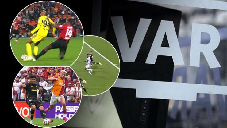 Süper Lig’e İlişkin VAR Kayıtları ve Tartışmalı Anlar Üzerine Detaylar