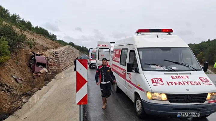 Tavşanlı-Emet Yolunda Trafik Kazası: Yüksek Hız ve Kontrol Kaybı Sonucu Ölüm