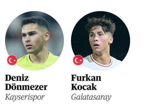 Listede Dikkat Çeken Diğer Genç Yetenekler