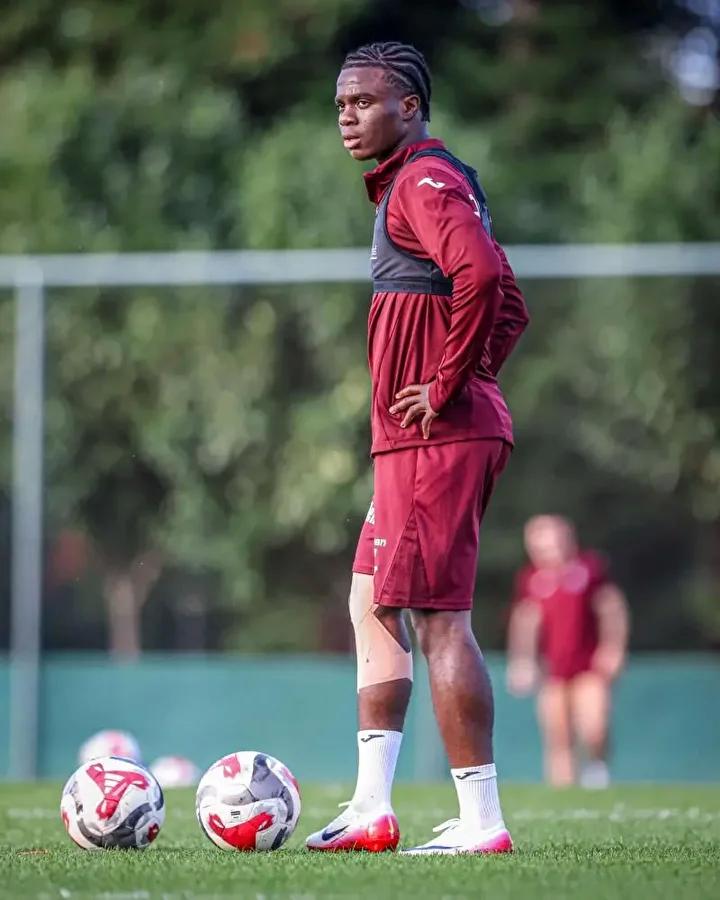 Trabzonspor'un Genç Yıldızı Oulaï'nin Parlama Anları
