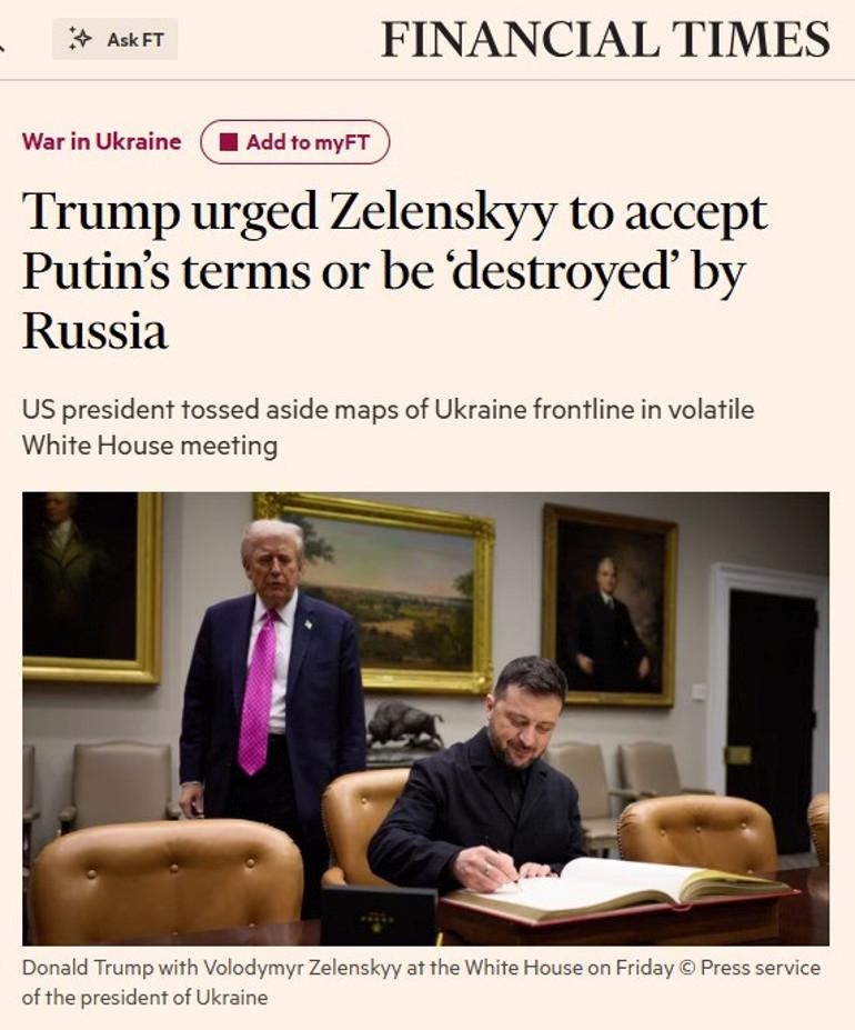Putin’in Trump’tan Talepleri ve Bölgeyi Kontrolu