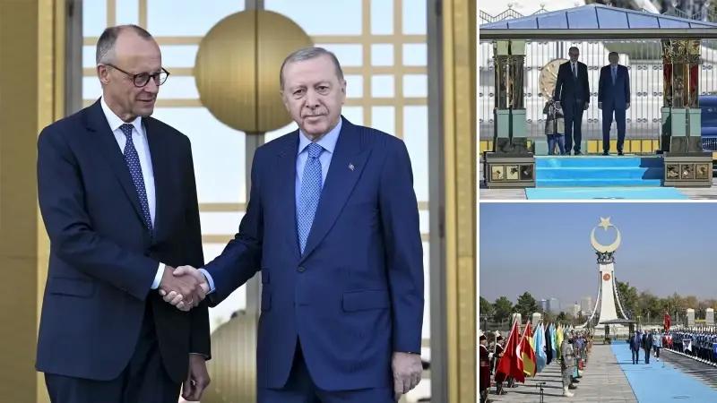 Türk-Alman Zirvesi: Tören ve Görüşmeler Detayları