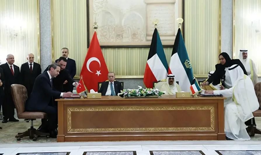 Türk-Kuveyt Resmi Zirvesinde İkili İşbirliği ve Anlaşma İmza Törenleri