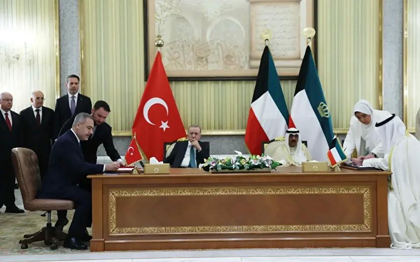 Türk-Kuveyt Resmi Zirvesinde İkili İşbirliği ve Anlaşma İmza Törenleri