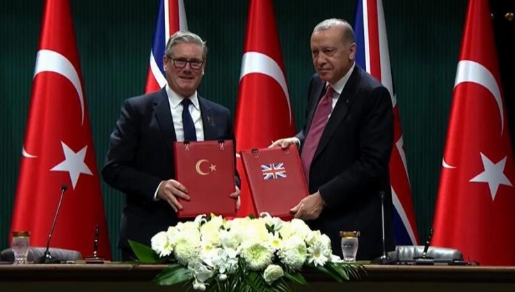 Türkiye ile İngiltere Arasında Savunma ve Stratejik İşbirliği Anlaşmaları İmzalandı
