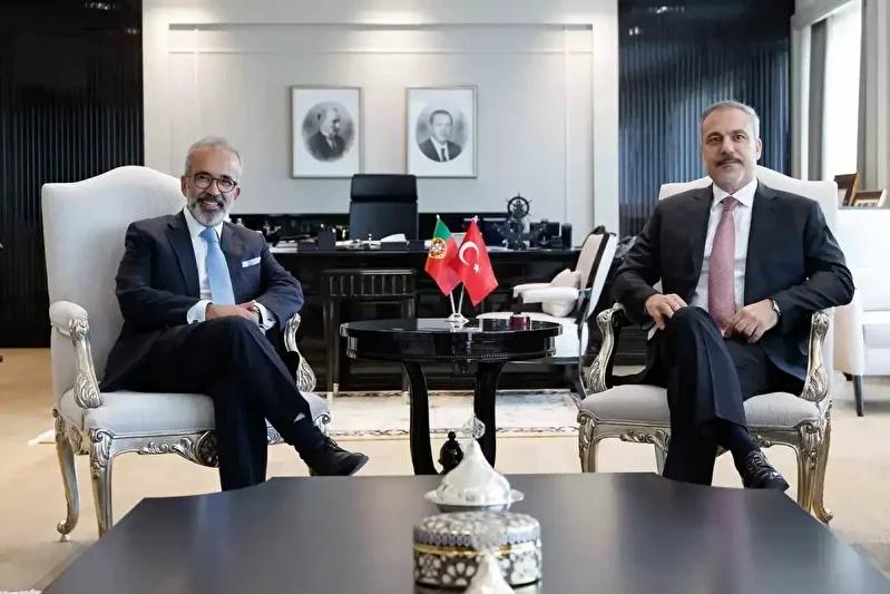 Türkiye ve Portekiz Dışişleri Bakanları Ankara'da Görüştü