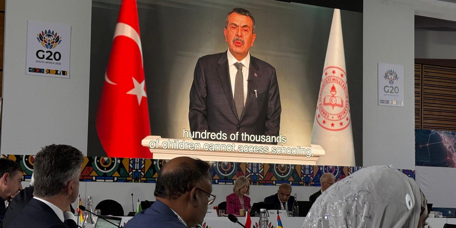 Türkiye'den G20 Eğitim Bakanları Toplantısı'nda Gazze Krizi ve Eğitim İnsiyatifi Duyurusu 1 Çocukların Güvenli ve Eşit Erişimi İçin Yürütülen Çalışmalar
