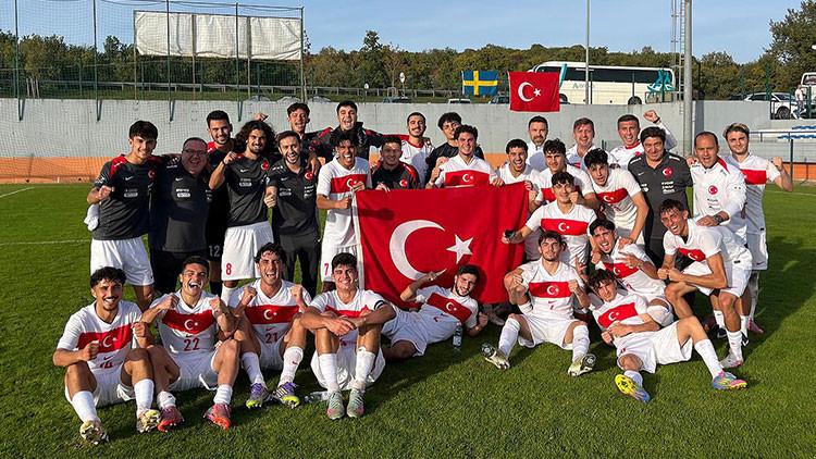 U-19 Millilerimiz Hırvatistan'daki Turnuvada İsveç'i Devirdi