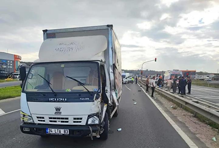 Veliköy Kavşağında Trajedi: Kamyonet Kontrolden Çıkarak Sürücünün Ayağını Kopardı