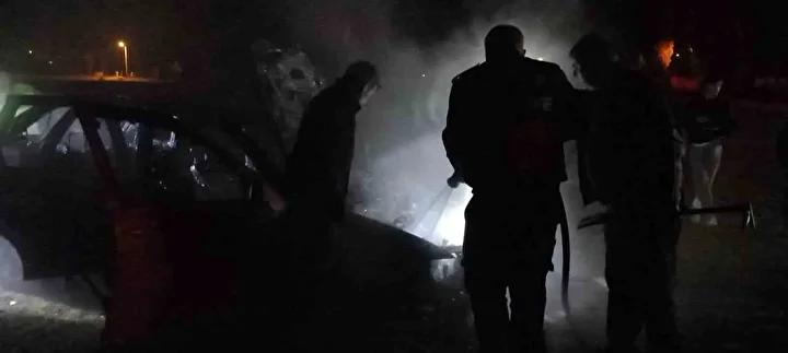 Yandıktan Sonra Araba Kapanışını Sağlayan Güçlü Müdahale