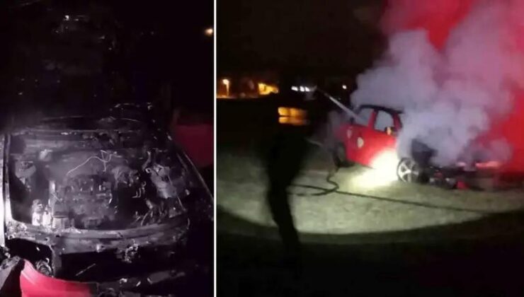 Yandıktan Sonra Araba Kapanışını Sağlayan Güçlü Müdahale