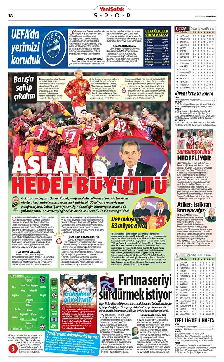YENİ ŞAFAK HABERLERİ: Sosyal Konutlar, Uluslararası İstihbarat ve Galatasaray'ın Hedefleri 4 YENİ ŞAFAK HABERLERİ: Sosyal Konutlar, Uluslararası İstihbarat ve Galatasaray'ın Hedefleri