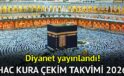 2026 Hac Kura Çekim Takvimi ve Detaylar Açıklandı
