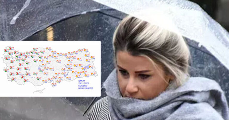 8 Il Icin Kritik Saganak Uyarisi