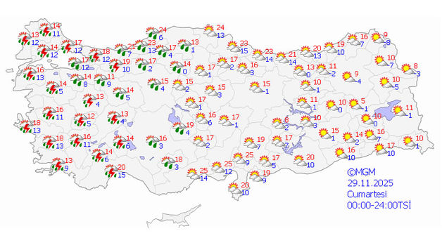 8 Il Icin Kritik Saganak Uyarisi