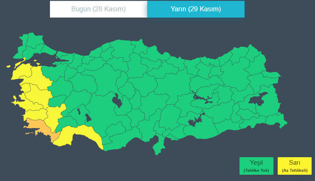 8 Il Icin Kritik Saganak Uyarisi