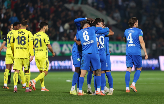 Kanaryaya 11 dakika yetti Fenerbahceden Rizede tarihi geri donus