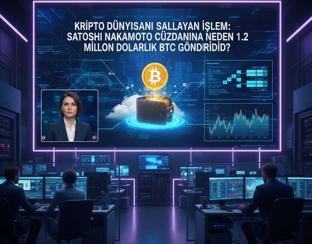 Kripto Dünyasını Sallayan İşlem: Satoshi Nakamoto Cüzdanına Neden 1.2 Milyon Dolarlık BTC Gönderildi?