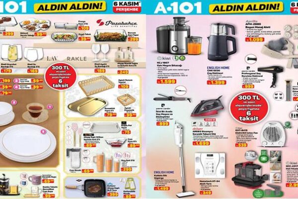 A101 Kasım Kampanyaları ve Güncel Ürün Listeleri
