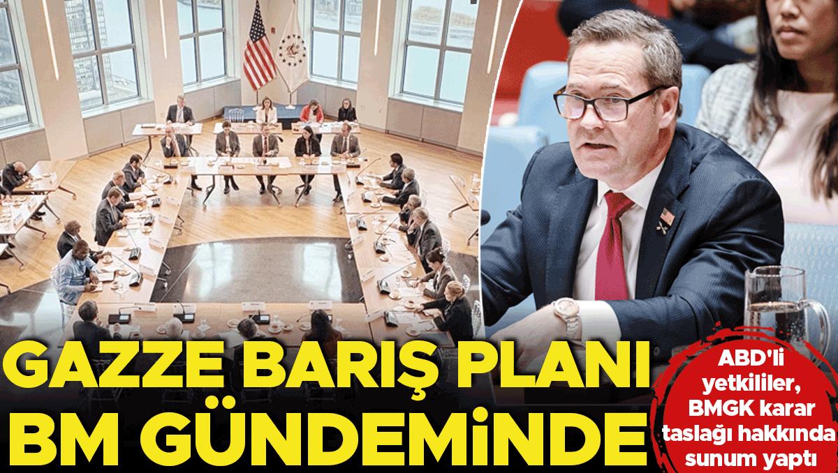 ABD’nin BM Güvenlik Konseyi’ndeki Gazze Barış Planı Sunumu ve Detaylar
