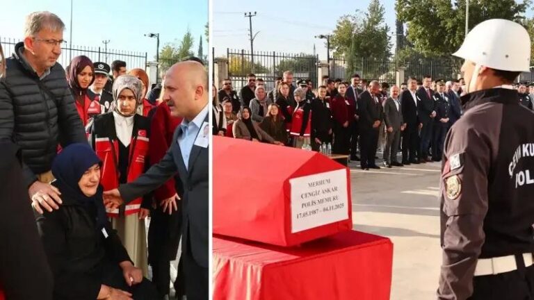 Adiyaman8217da Feci Kaza Sonucu Emniyet Mensubu Hayatini Kaybetti