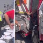 Antalya8217da Trafik Kazasi Kamyonet ve Tir Carpisti Yaralilar Kurtarildi