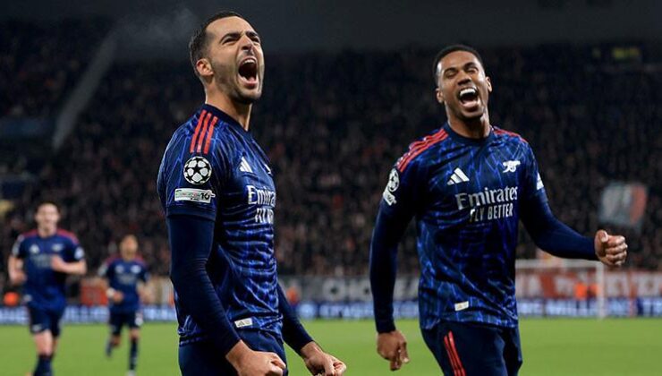 Arsenal, Şampiyonlar Ligi’nde Fırtına Gibi Devam Ediyor