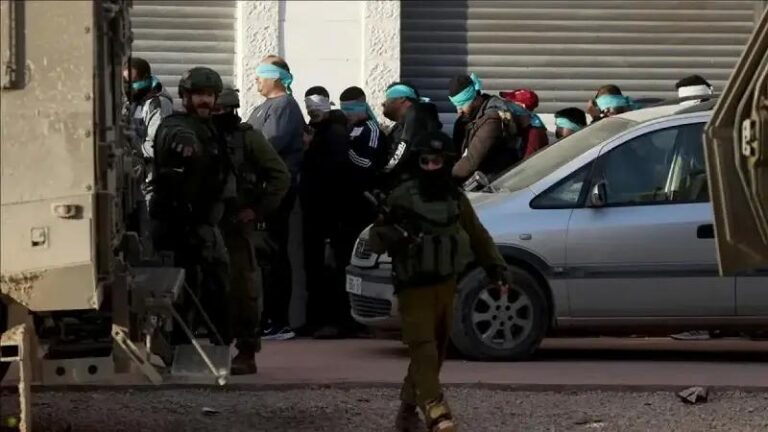 Bati Seria8217da Israil Guclerinin Operasyonlari ve Gozaltilar