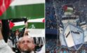 Beşiktaş Tribünlerinden Filistin Savunması ve Destek Gösterileri