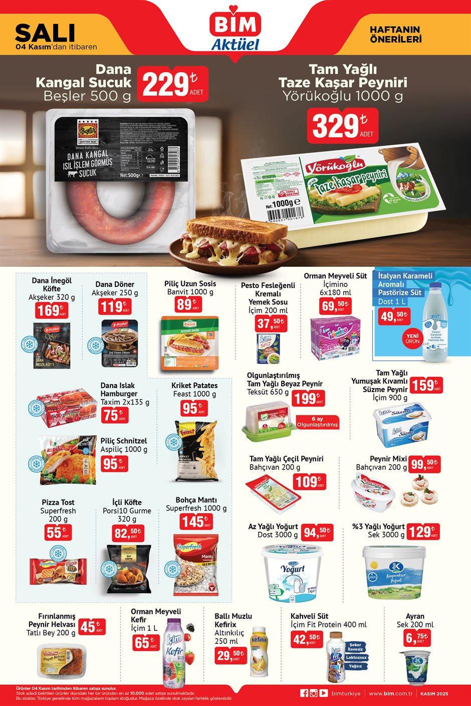 Bim Kasım 2025 Aktüel Ürünler ve Kampanya Detayları