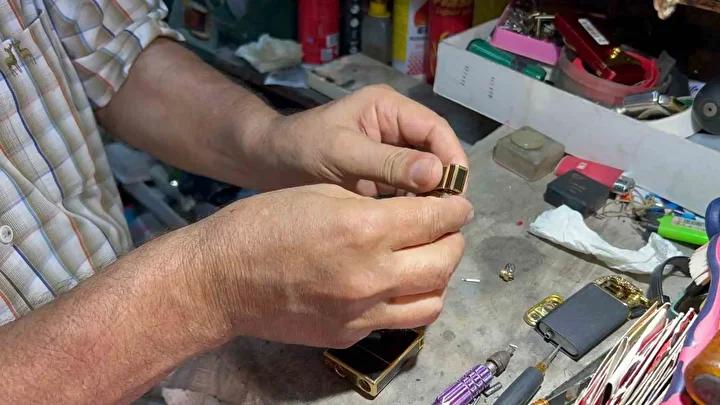 Çakmak Tamircisi Mehmet Çetin'in 40 Yıllık Meslek Serüveni