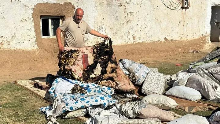 Ceylanpınar’da Görülmemiş Yangın Olayları Mahalleyi Korku İçinde Bıraktı