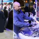 Corum8217da Balikseverler Uygun Fiyatli Hamsi Icin Kuyrukta Bulustu