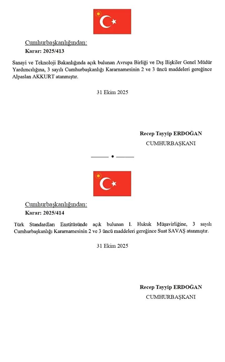 Yapılan Atamaların Temel Amaçları