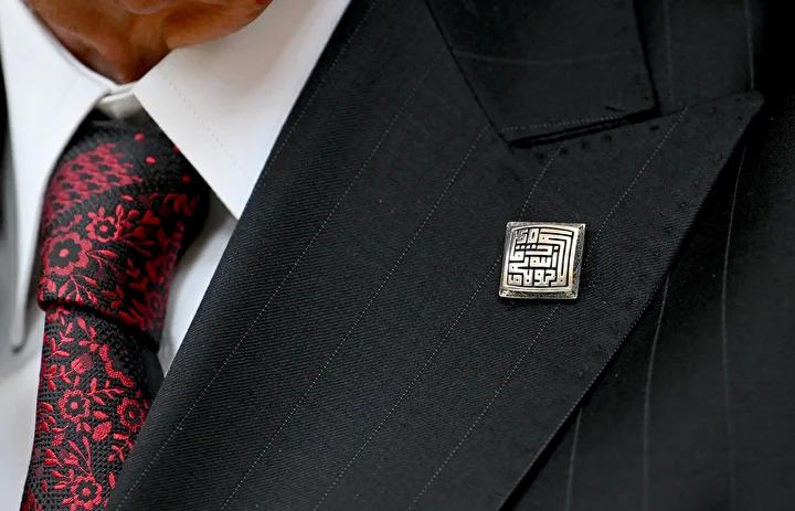 Devlet Bahceli8217nin Sembol ve Takilariyla Dikkat Ceken Goruntusu Milliyetci Hareket Partisi MHP Genel Baskani Devlet Bahceli yaptigi TBMM Grup Toplantisinda onem