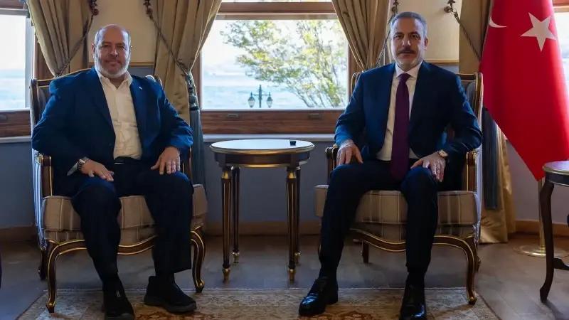 Dışişleri Bakanlığı Yetkililerinin İstanbul’da Hamas Siyasi Büro Üyeleriyle Görüşmesi