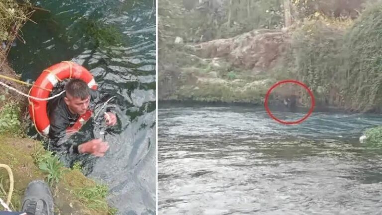 Duden Selalesi yakinlarinda tehlikeli anlar Bir kisinin suya dusup kurtarilmasi