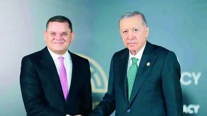 Erdoğan ve Dibeybe Arasında Libyadaki Güncel İşbirliği Gelişmeleri