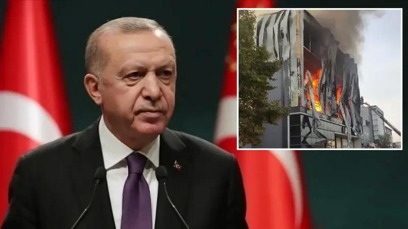 Erdoğan’dan Dilovası Yangınıyla İlgili Taziye ve Soruşturma Açıklaması